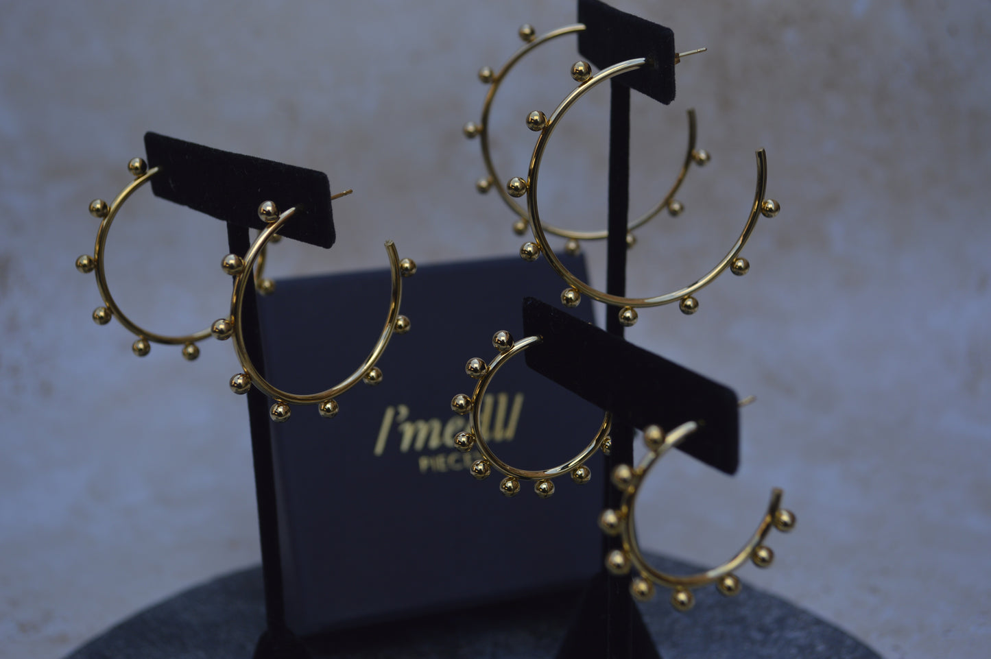 The 'TRICE' Hoop Earrings