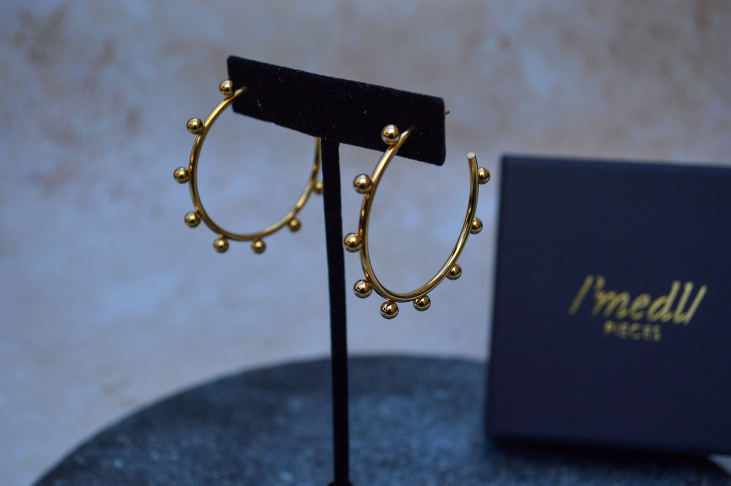 The 'TRICE' Hoop Earrings